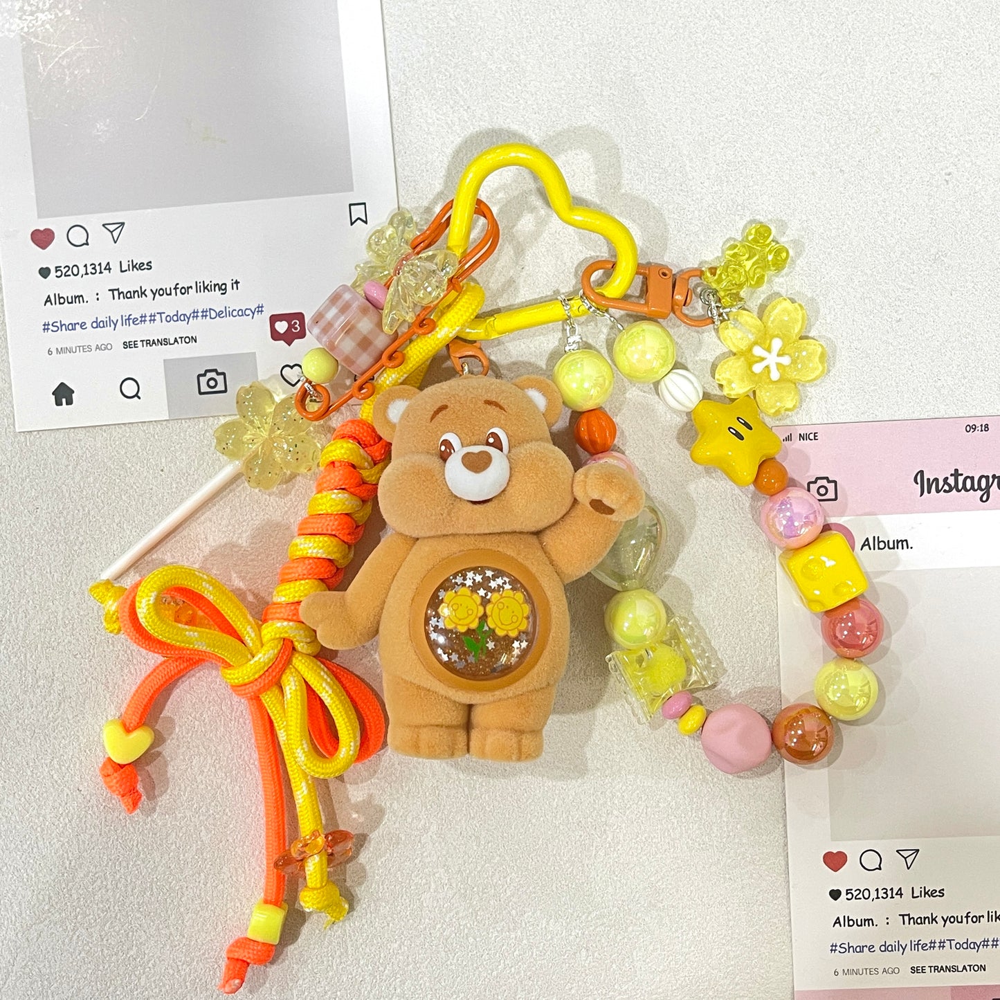 Care Bear Popmart Sammelfigur Anhänger