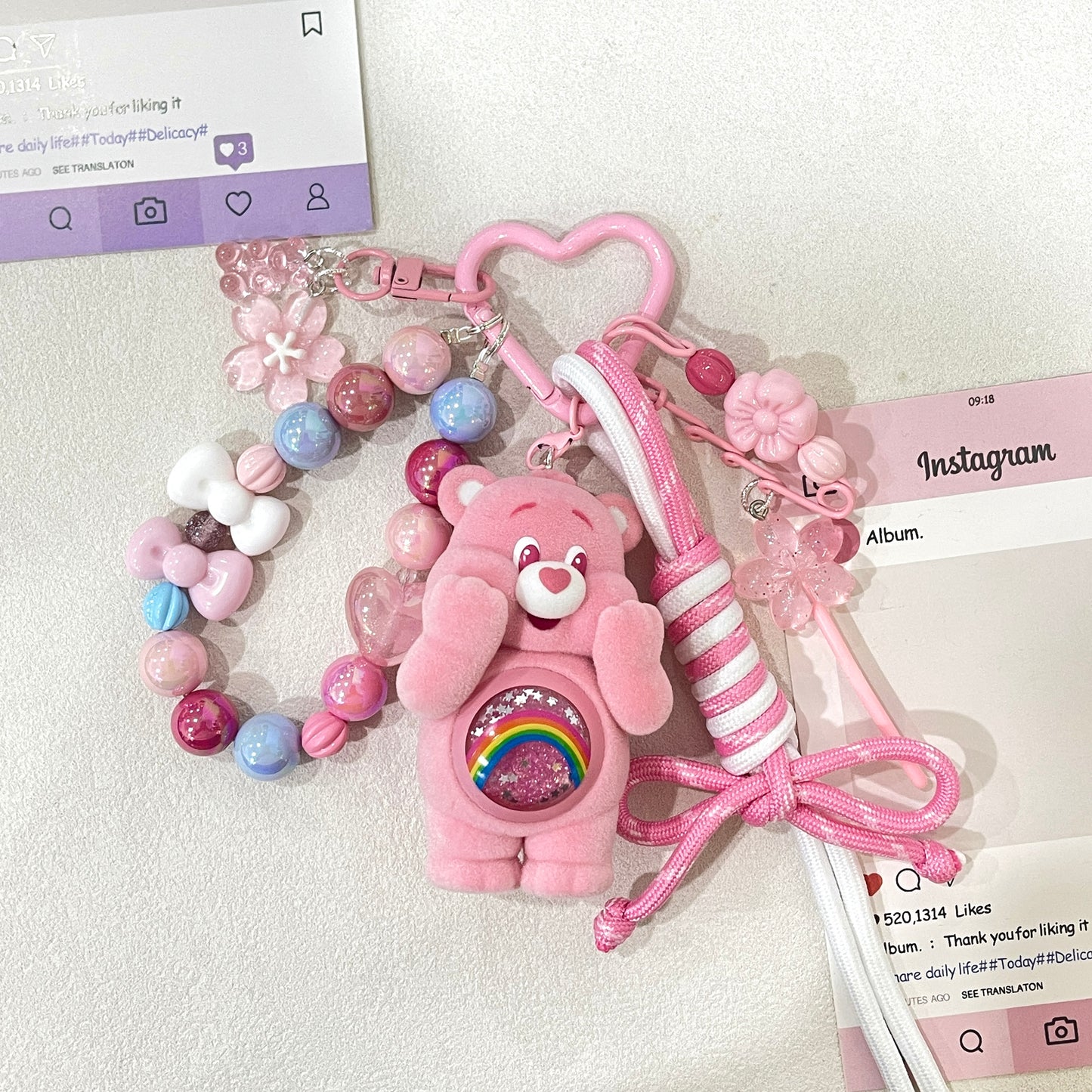 Care Bear Popmart Sammelfigur Anhänger