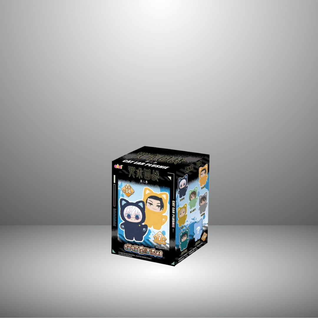 Ju-Jutsu Kaisen Plüschtier Katzen Serie Schlüsselanhänger Blind Box (Einzelbox)