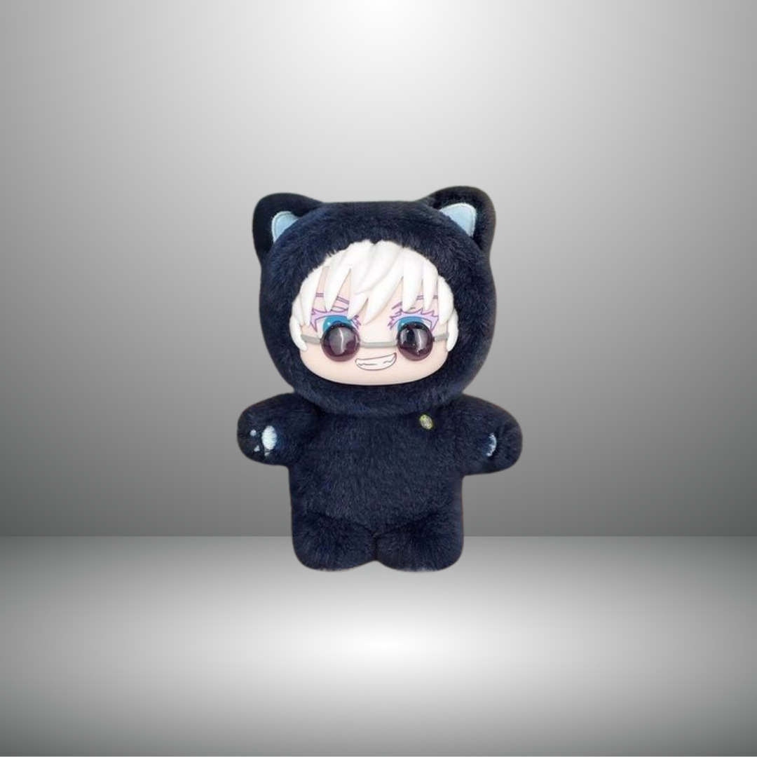 Ju-Jutsu Kaisen Plüschtier Katzen Serie Schlüsselanhänger Blind Box (Einzelbox)