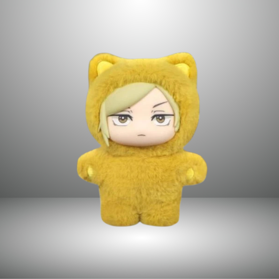 Ju-Jutsu Kaisen Plüschtier Katzen Serie Schlüsselanhänger Blind Box (Einzelbox)
