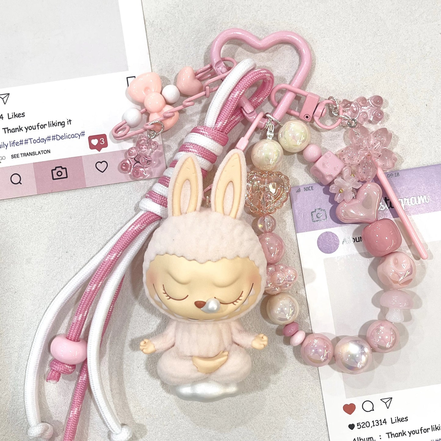 Lazy Yoga Taschenanhänger – Original Blind Box Figur im neuen Look!