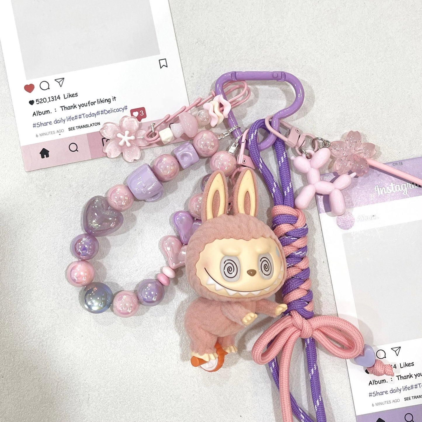 Lazy Yoga Taschenanhänger – Original Blind Box Figur im neuen Look!