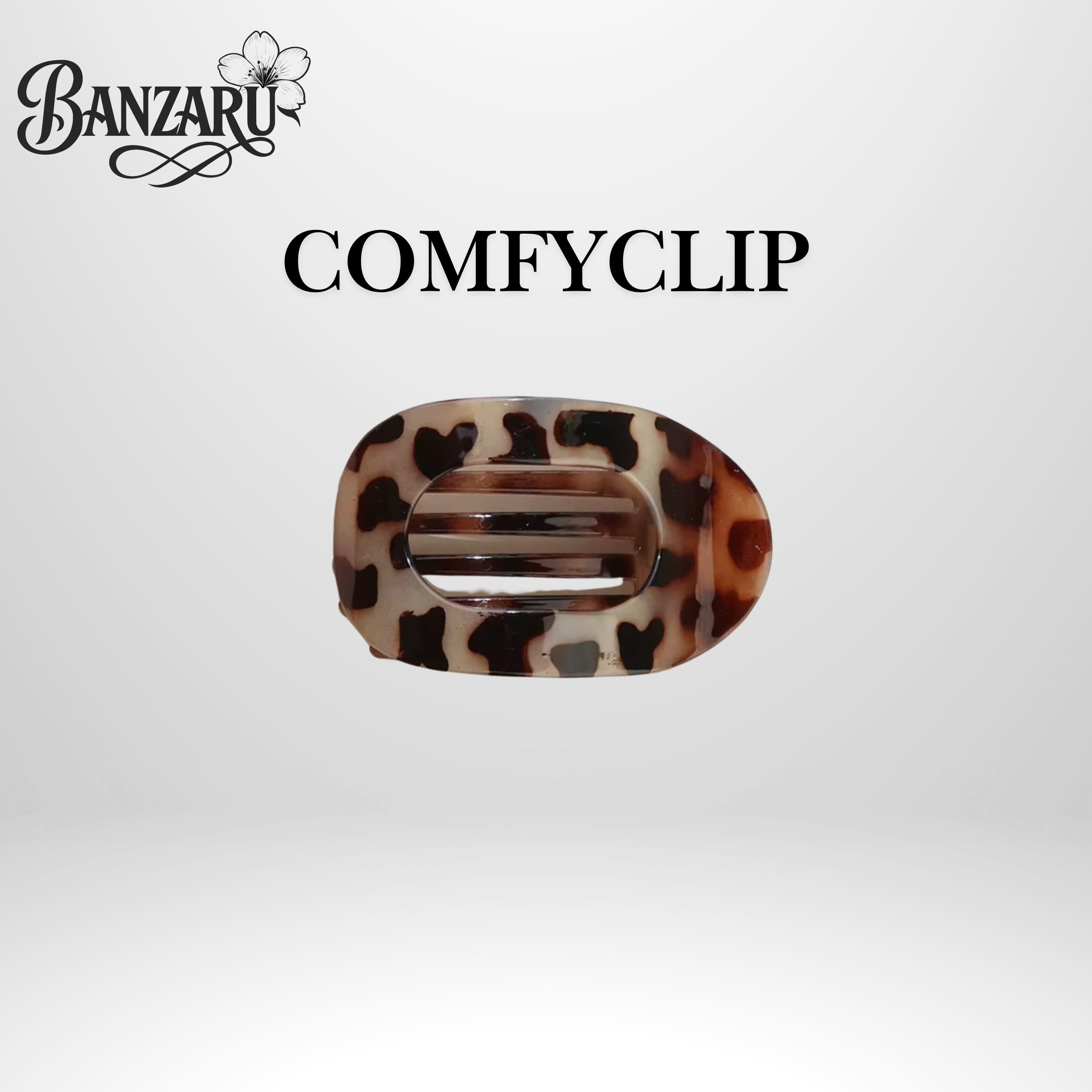 Banzaru ComfyClip – Extra flacher Haarclip (10 cm)