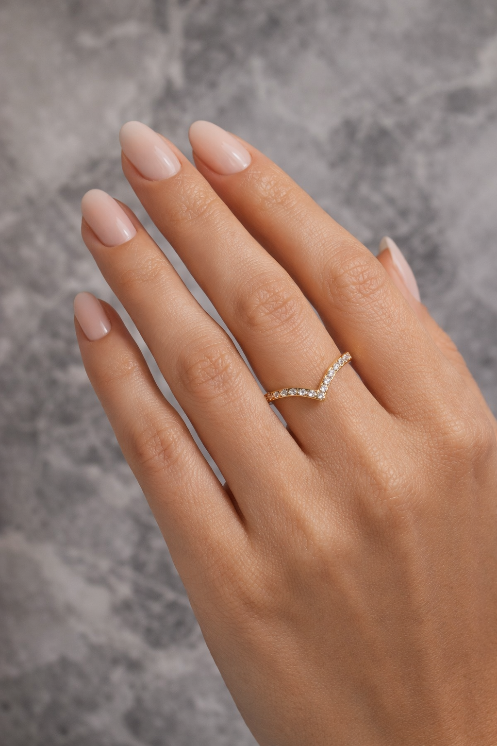 Vela – Eleganter Ring aus hochwertigem Edelstahl 18k vergoldet