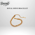 Royal Shine Armband – Edelstahl & 18K Vergoldung