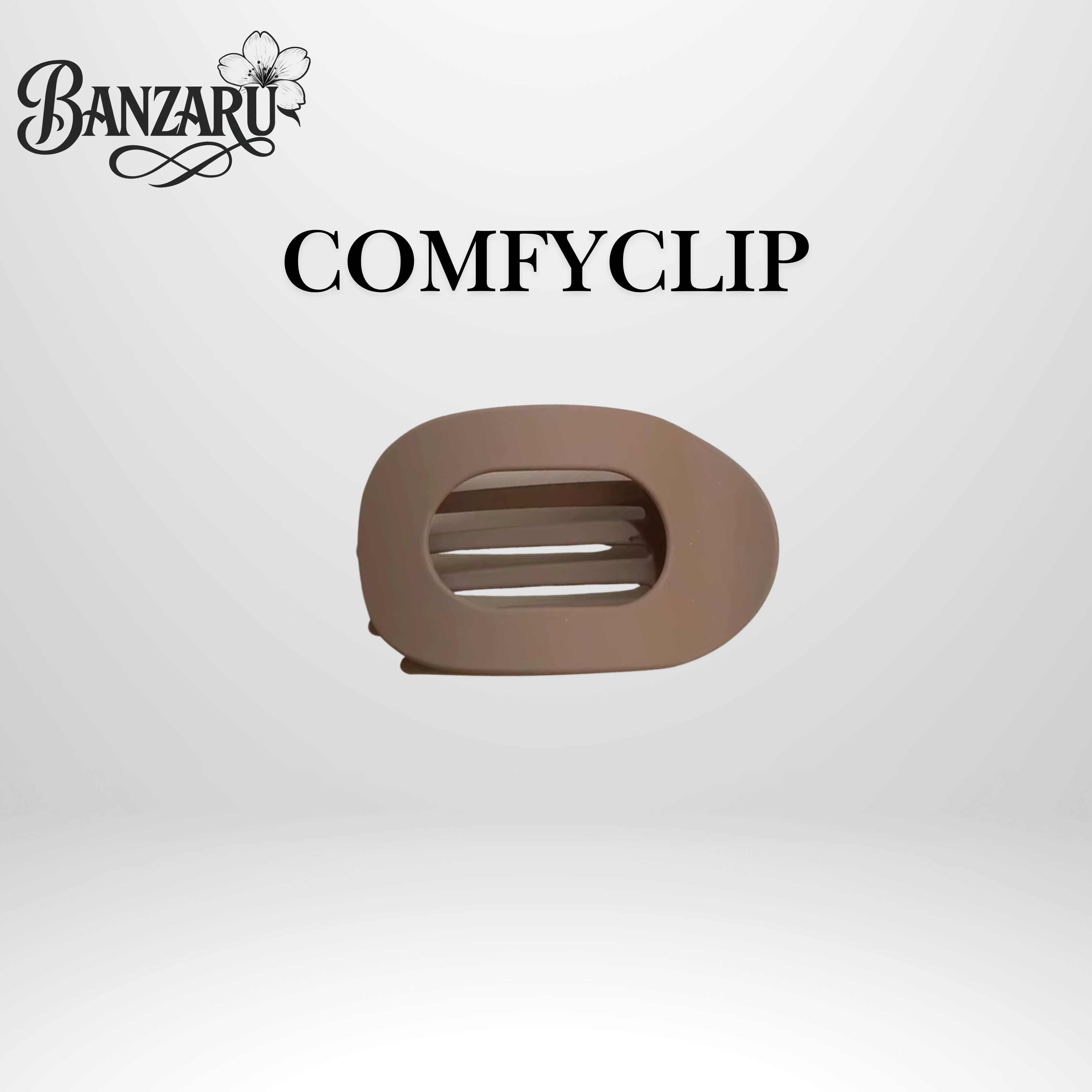 Banzaru ComfyClip – Extra flacher Haarclip (10 cm)