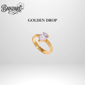 Golden Drop Ring