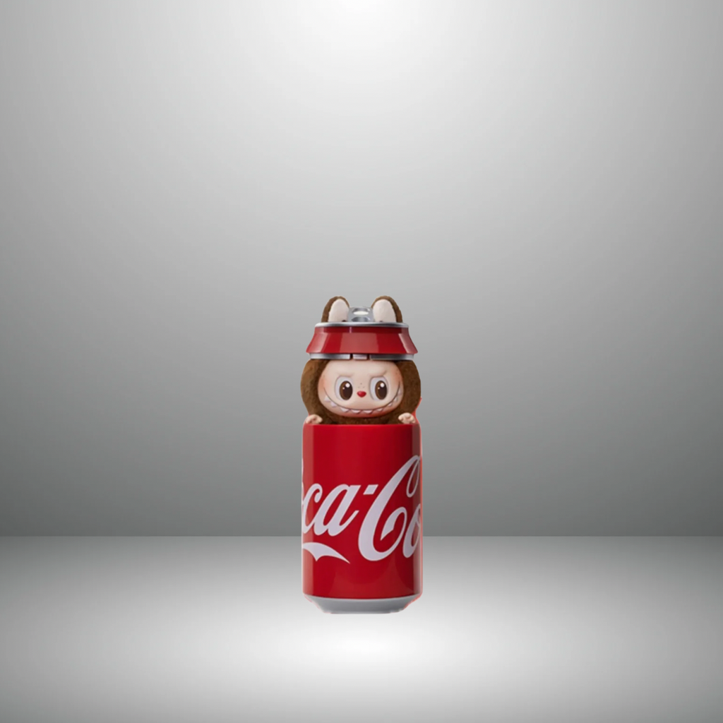 Coca‑Cola × Labubu – Plüsch Anhänger Einzelbox