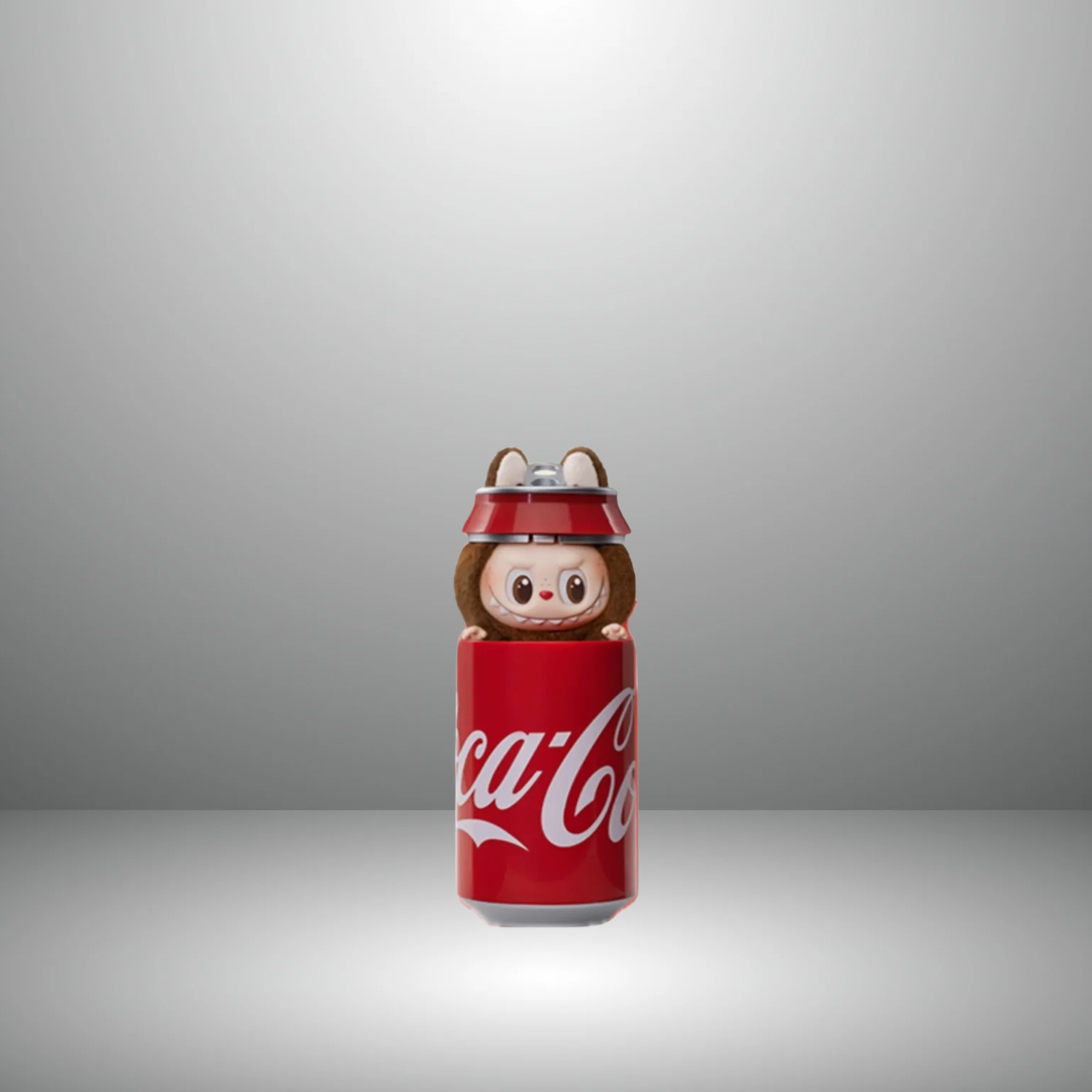 Coca‑Cola × Labubu – Plüsch Anhänger Einzelbox