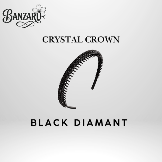 Crystal Crown – Eleganter Haarreif mit funkelnden Kristallen