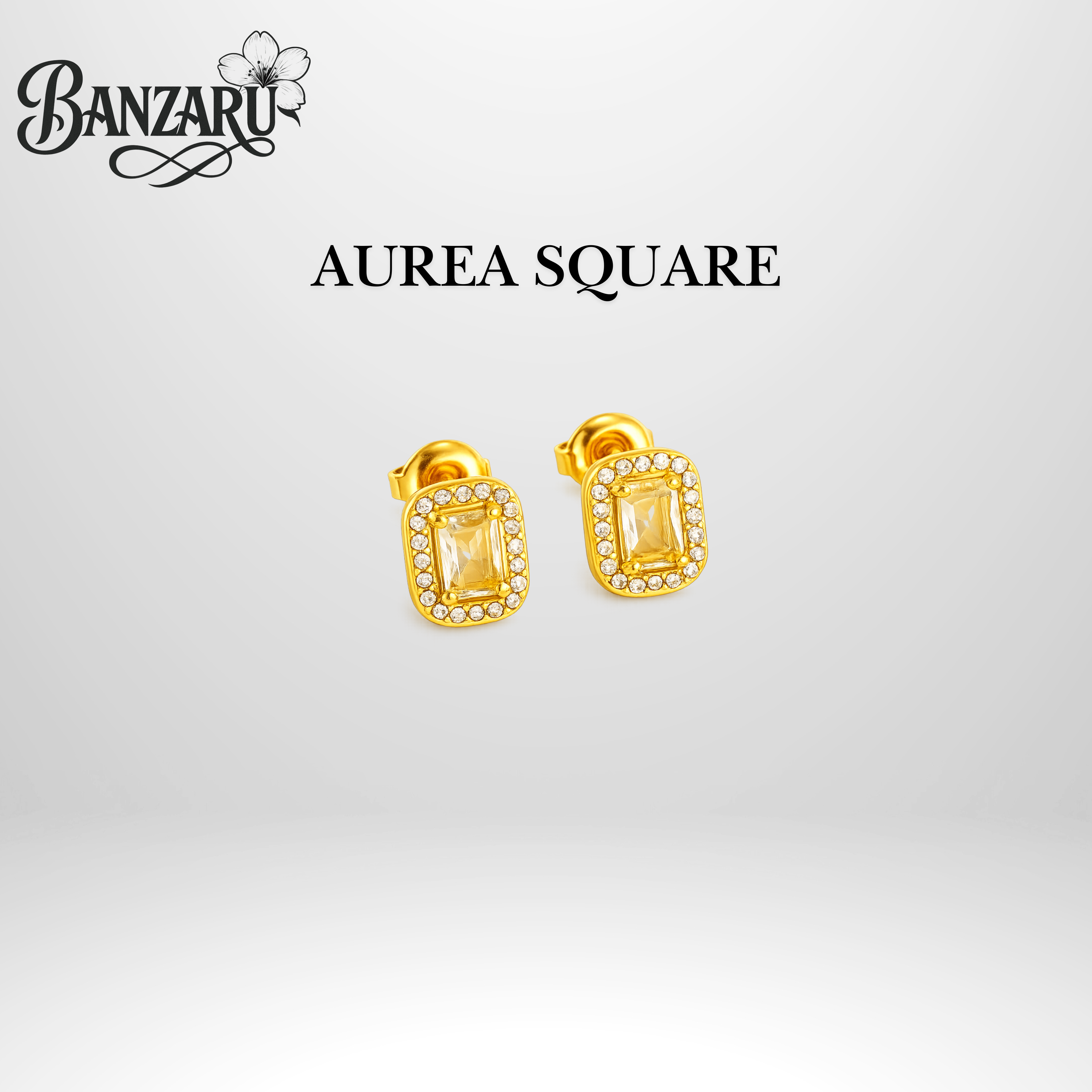 AUREA Ohrringe – Zeitlose Eleganz in 18k vergoldetem Edelstahl