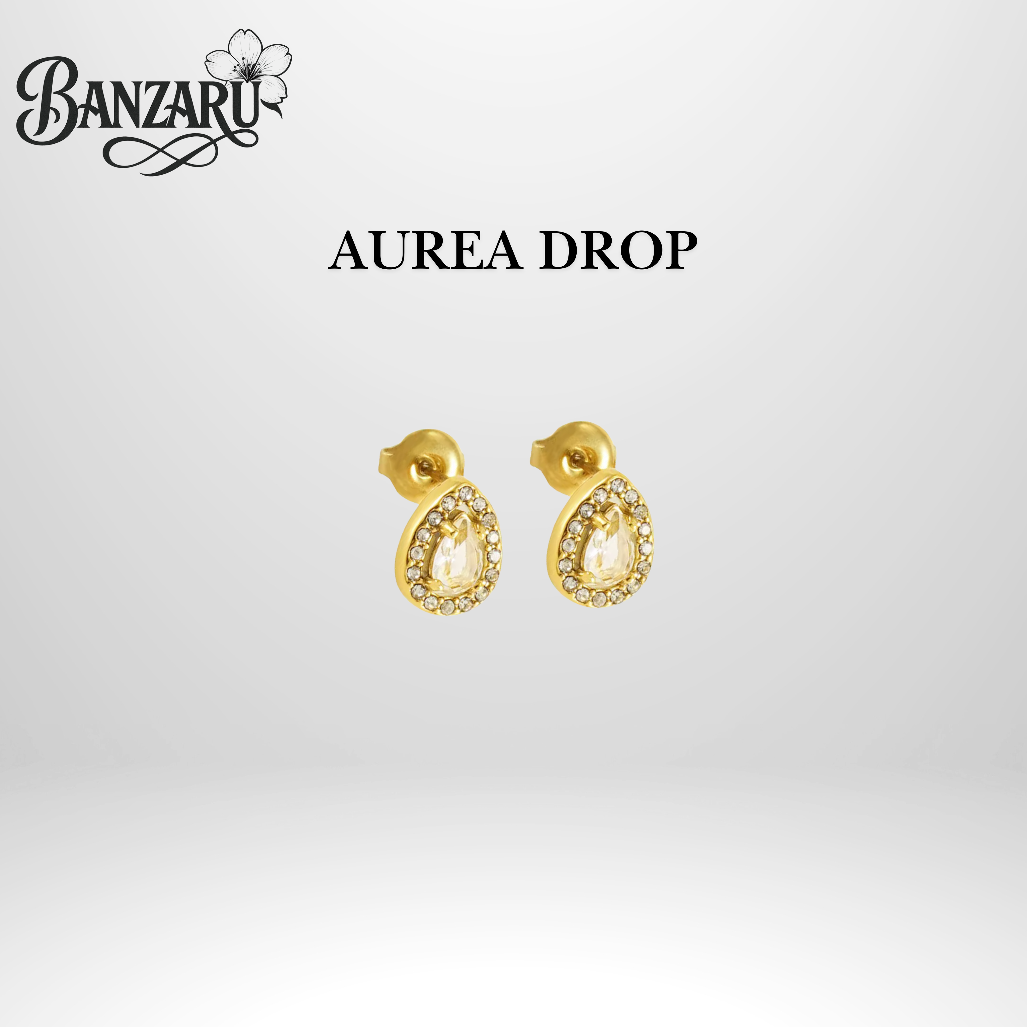 AUREA Ohrringe – Zeitlose Eleganz in 18k vergoldetem Edelstahl