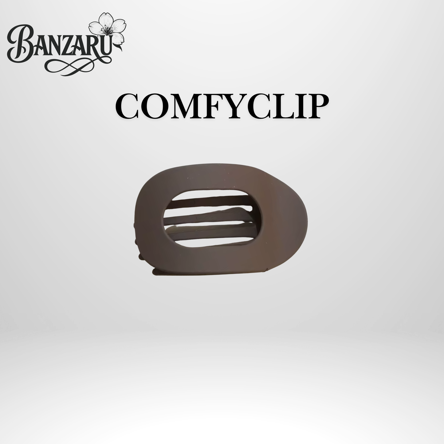Banzaru ComfyClip – Extra flacher Haarclip (10 cm)