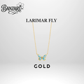 Larimar Kette – Herz & Schmetterling