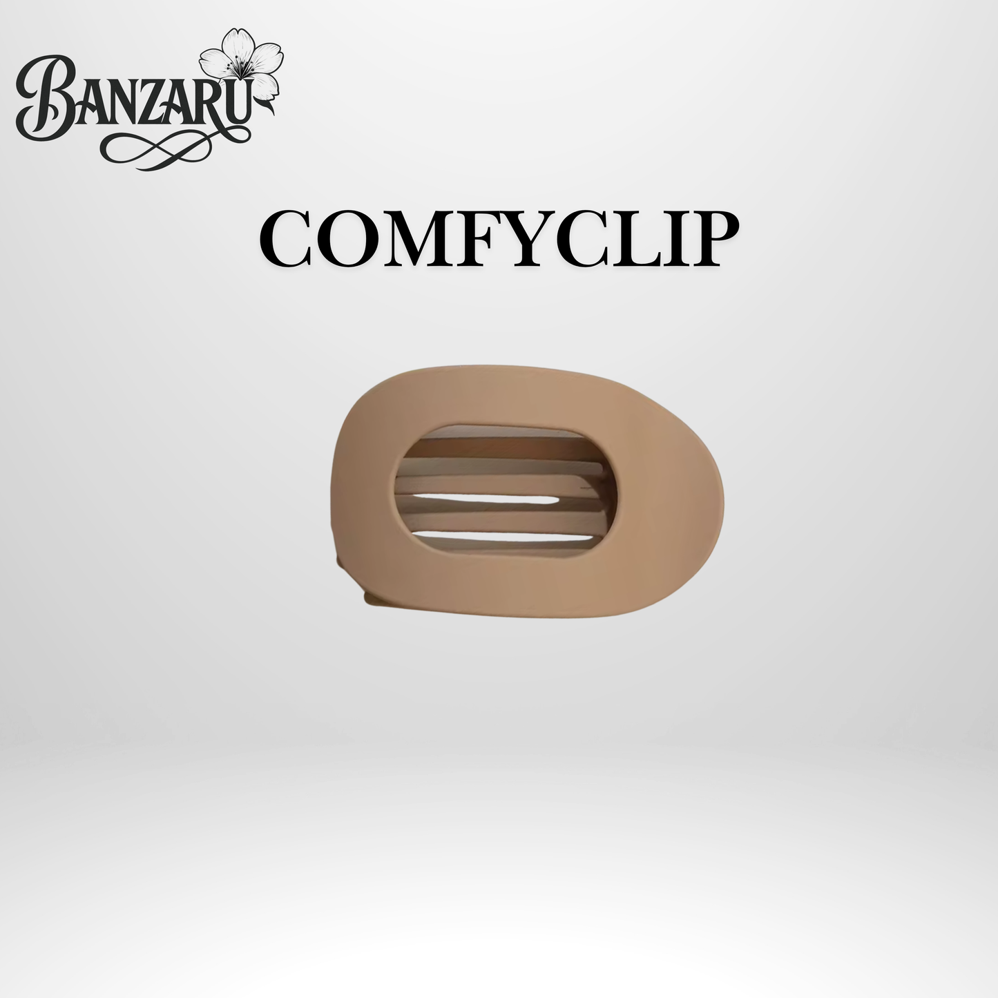 Banzaru ComfyClip – Extra flacher Haarclip (10 cm)