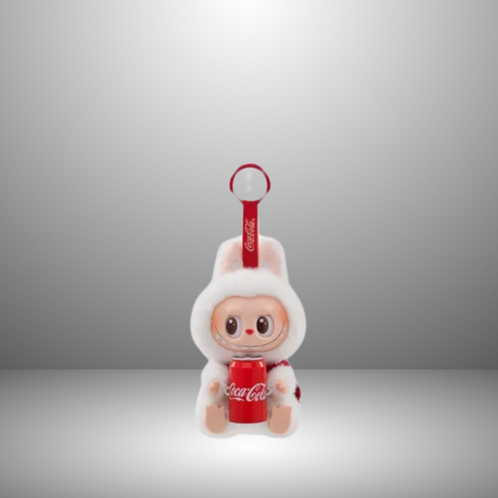 Coca‑Cola × Labubu – Plüsch Anhänger Einzelbox