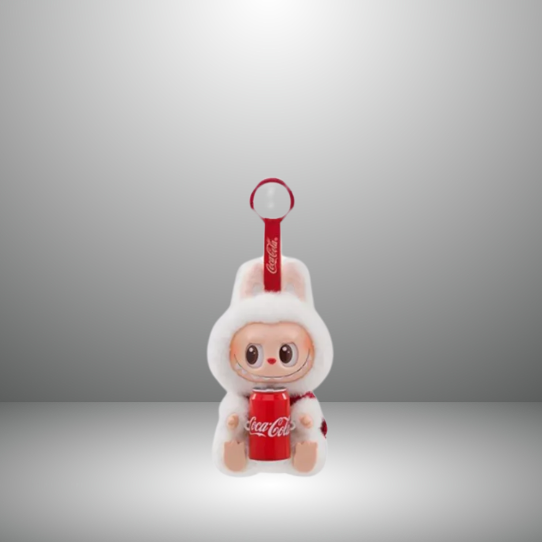Coca‑Cola × Labubu – Plüsch Anhänger Einzelbox