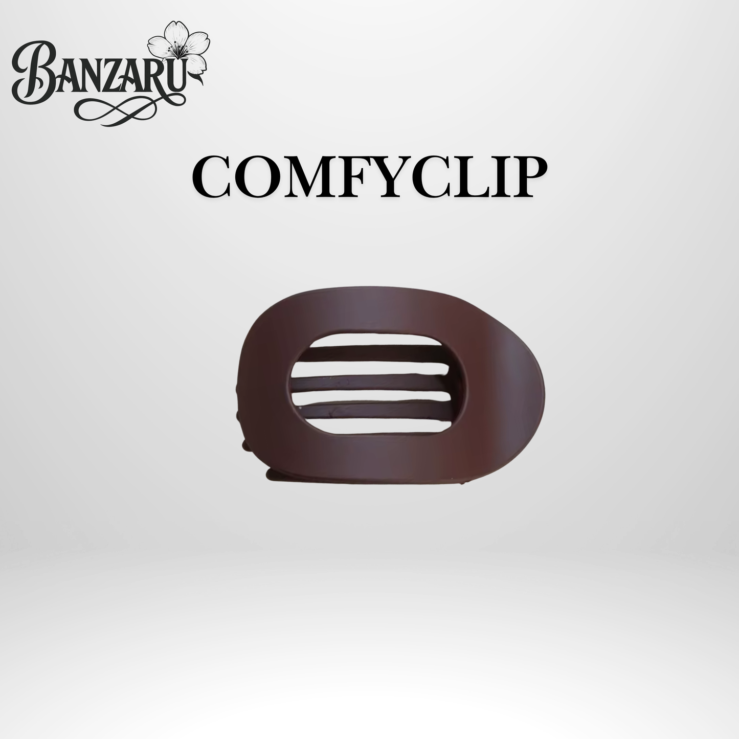 Banzaru ComfyClip – Extra flacher Haarclip (10 cm)