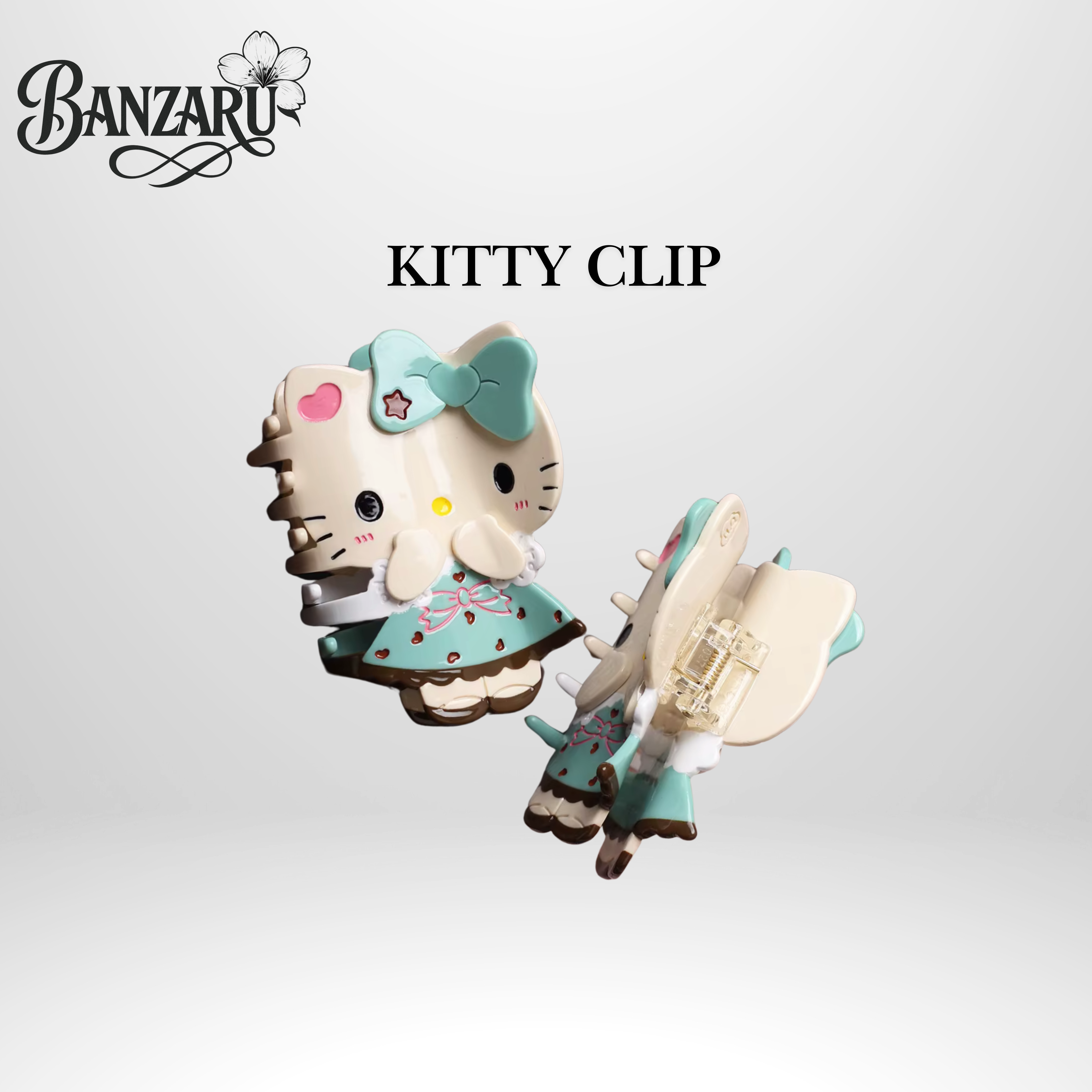 Kitty Clip aus Acetat