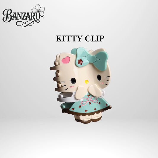 Kitty Clip aus Acetat
