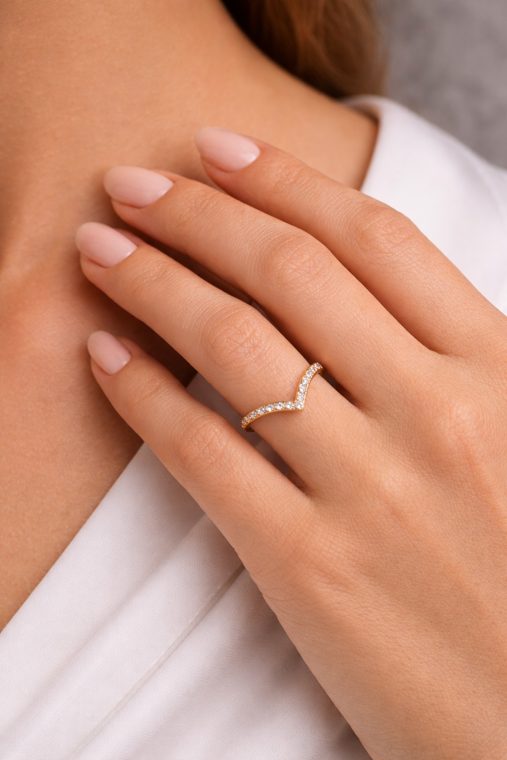 Vela – Eleganter Ring aus hochwertigem Edelstahl 18k vergoldet