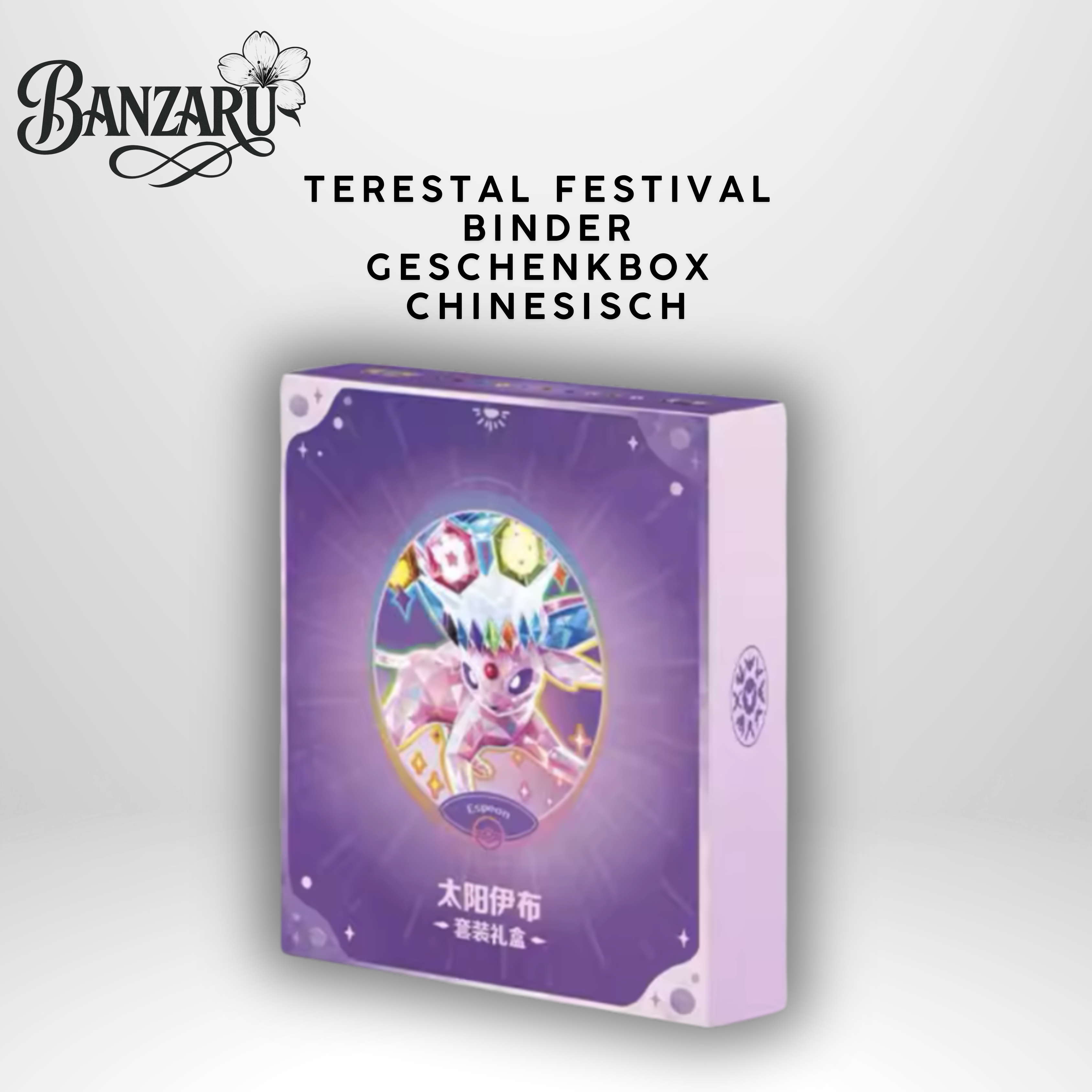 VORBESTELLUNG! Pokémon TCG Terastal Gathering (CSV9.5C) Binder Gift Box – Evoli & Entwicklungen (Simplified Chinese) | Vorbestellung