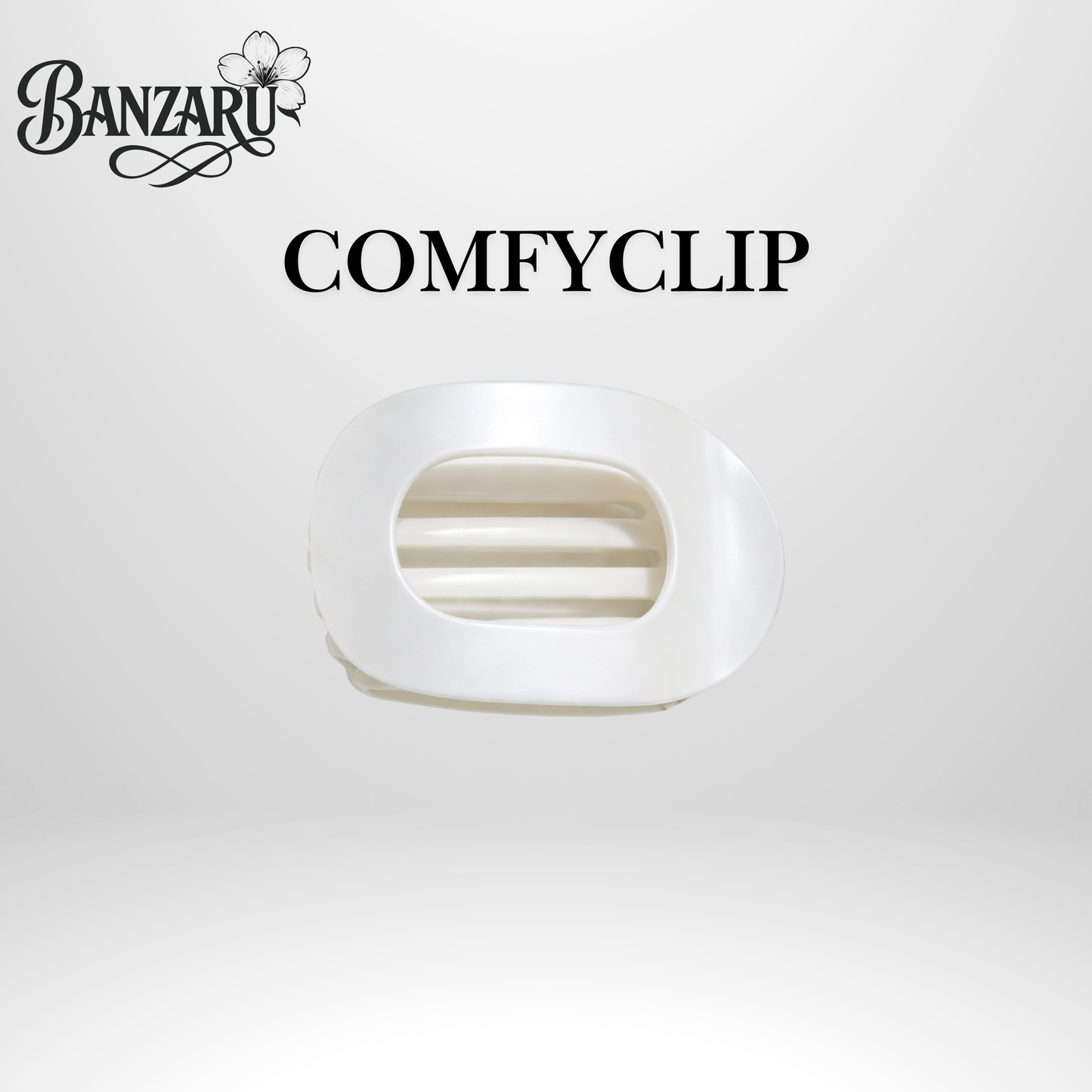 Banzaru ComfyClip – Extra flacher Haarclip (10 cm)