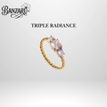 Triple Radiance 18k vergoldet