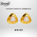 Golden Essence Ohrringe Edelstahl - 18k vergoldet mit Resin Inlay