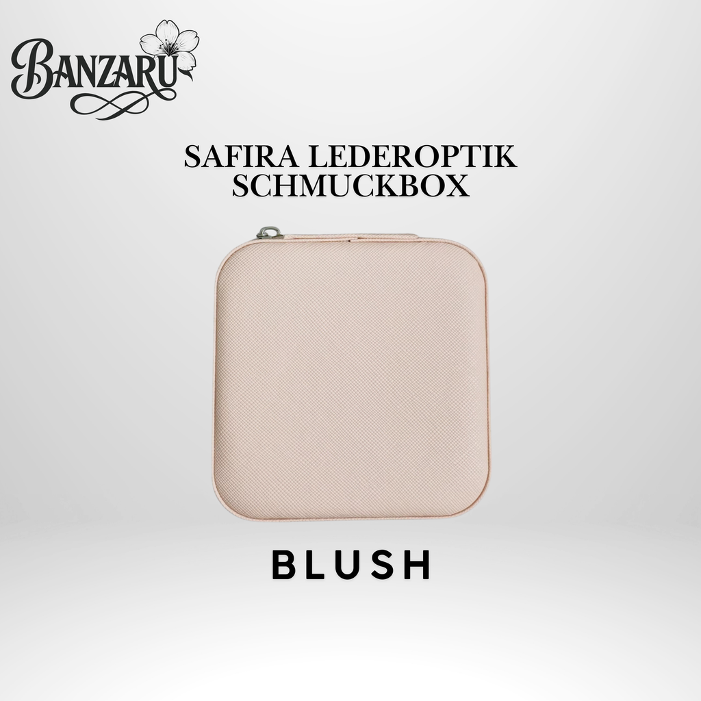 Safira Lederoptik Schmuckbox