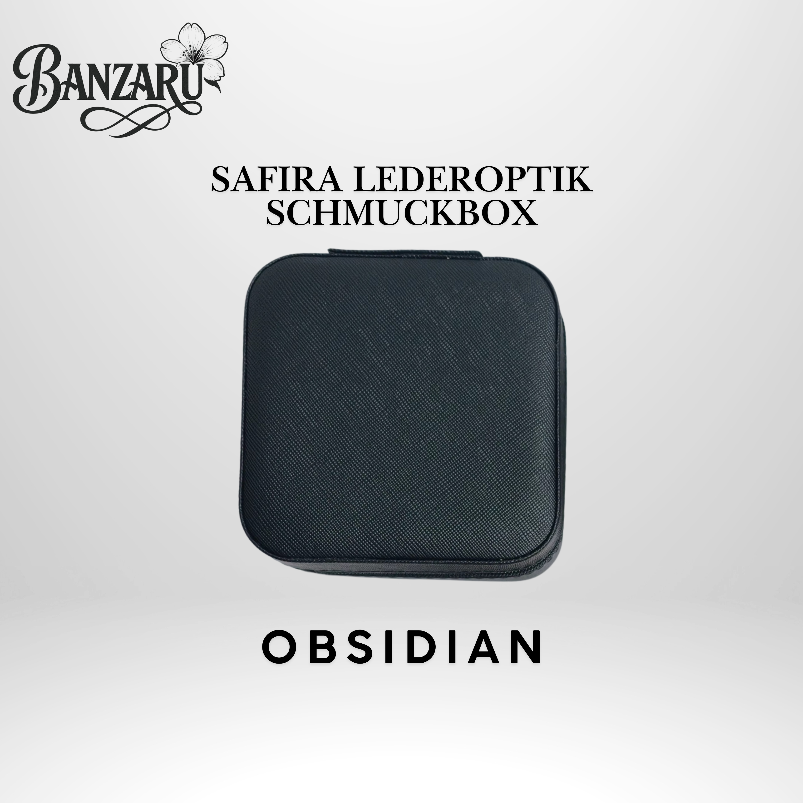 Safira Lederoptik Schmuckbox