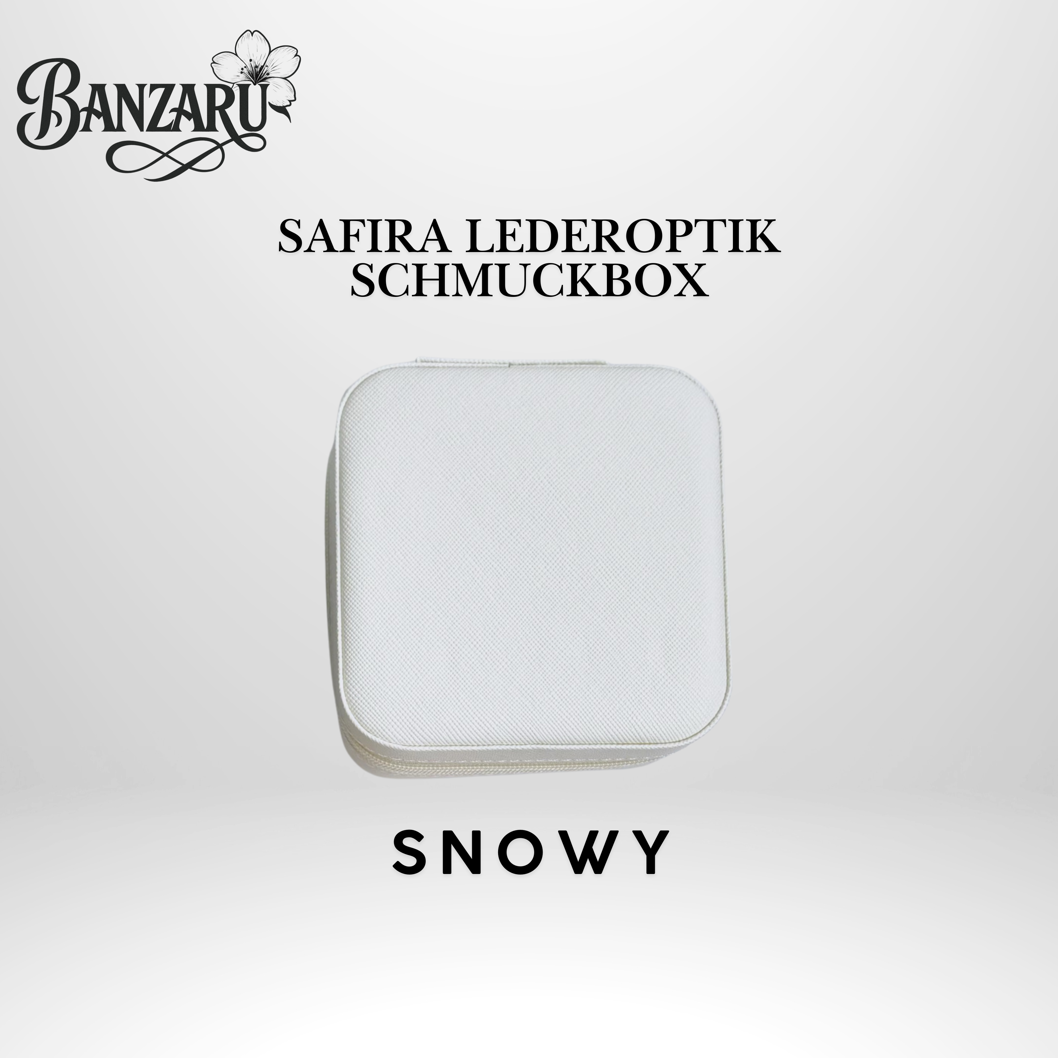 Safira Lederoptik Schmuckbox