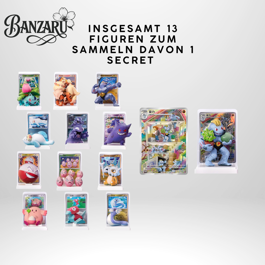 Pokémon Dream Painting Collection 151 – Figurine Set Vol. 1 (China)