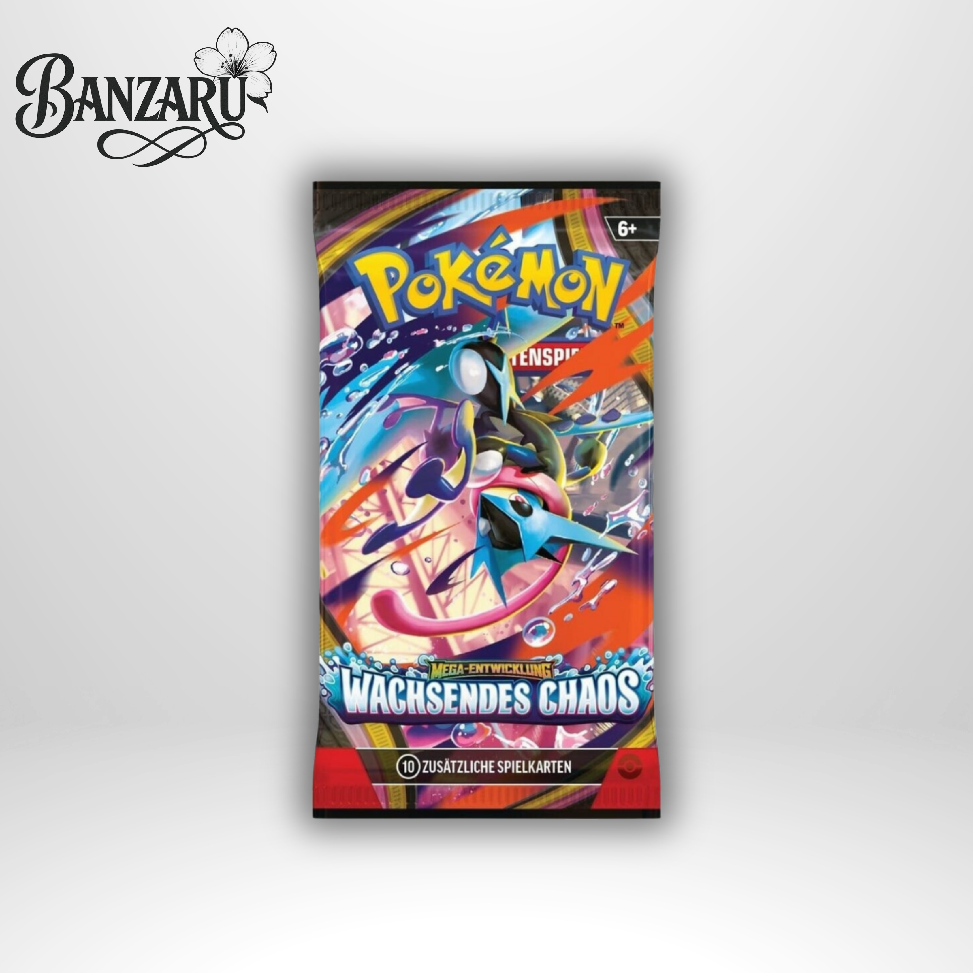 Pokémon Karmesin & Purpur: Mega-Entwicklung – Wachsendes Chaos Booster (Einzelbooster)