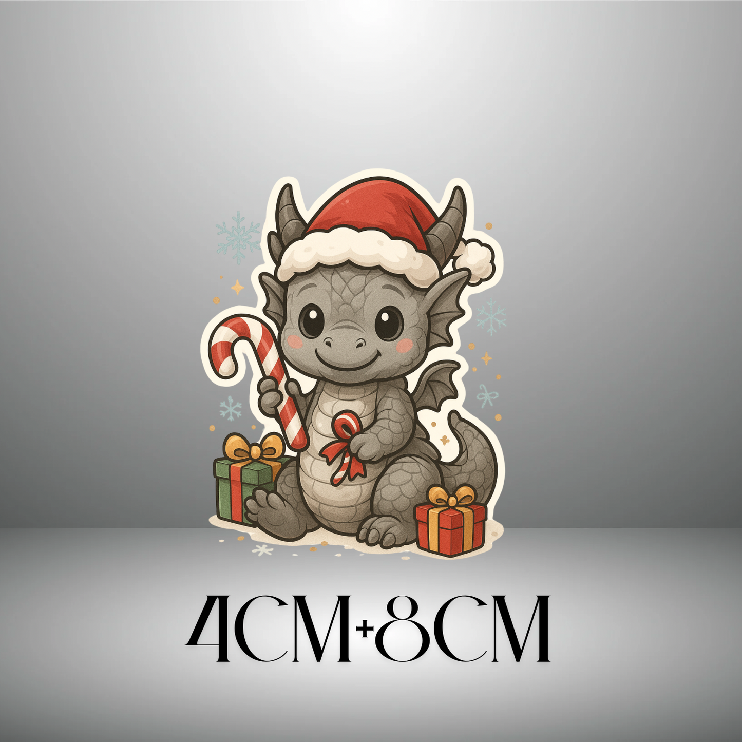 🐉 Weihnachts BANZARU Drachen Sticker – Limitierte Winteredition Vorbestellung!