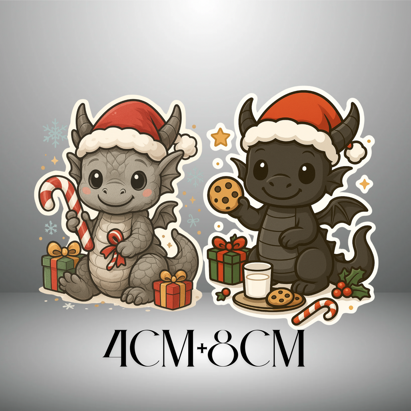 🐉 Weihnachts BANZARU Drachen Sticker – Limitierte Winteredition Vorbestellung!