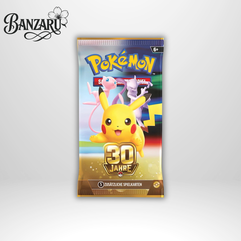 Pokémon 30 Jahre Booster Deutsch