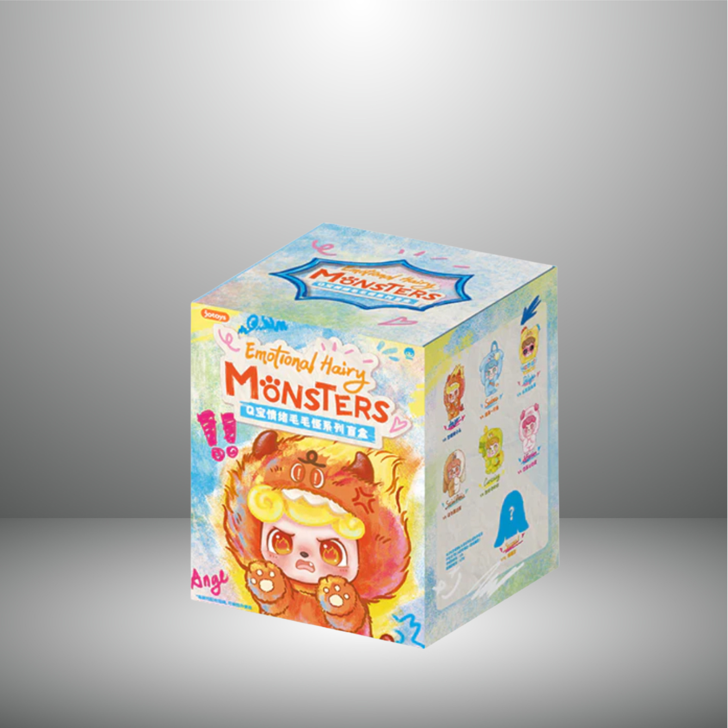 Emotional Hairy Monsters Blind Box – by Sotoys