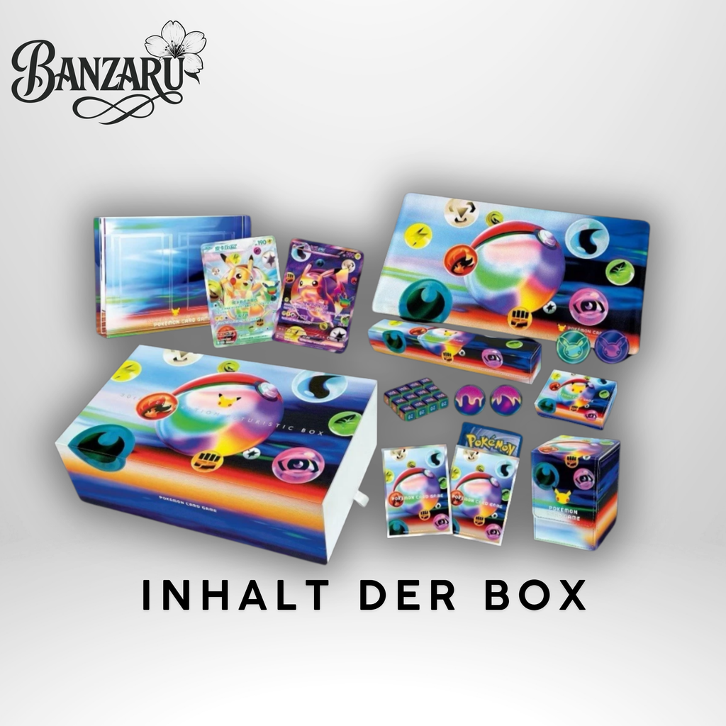 Pokémon 30th Celebration Futuristic Box – Chinesisch VORBESTELLUNG!