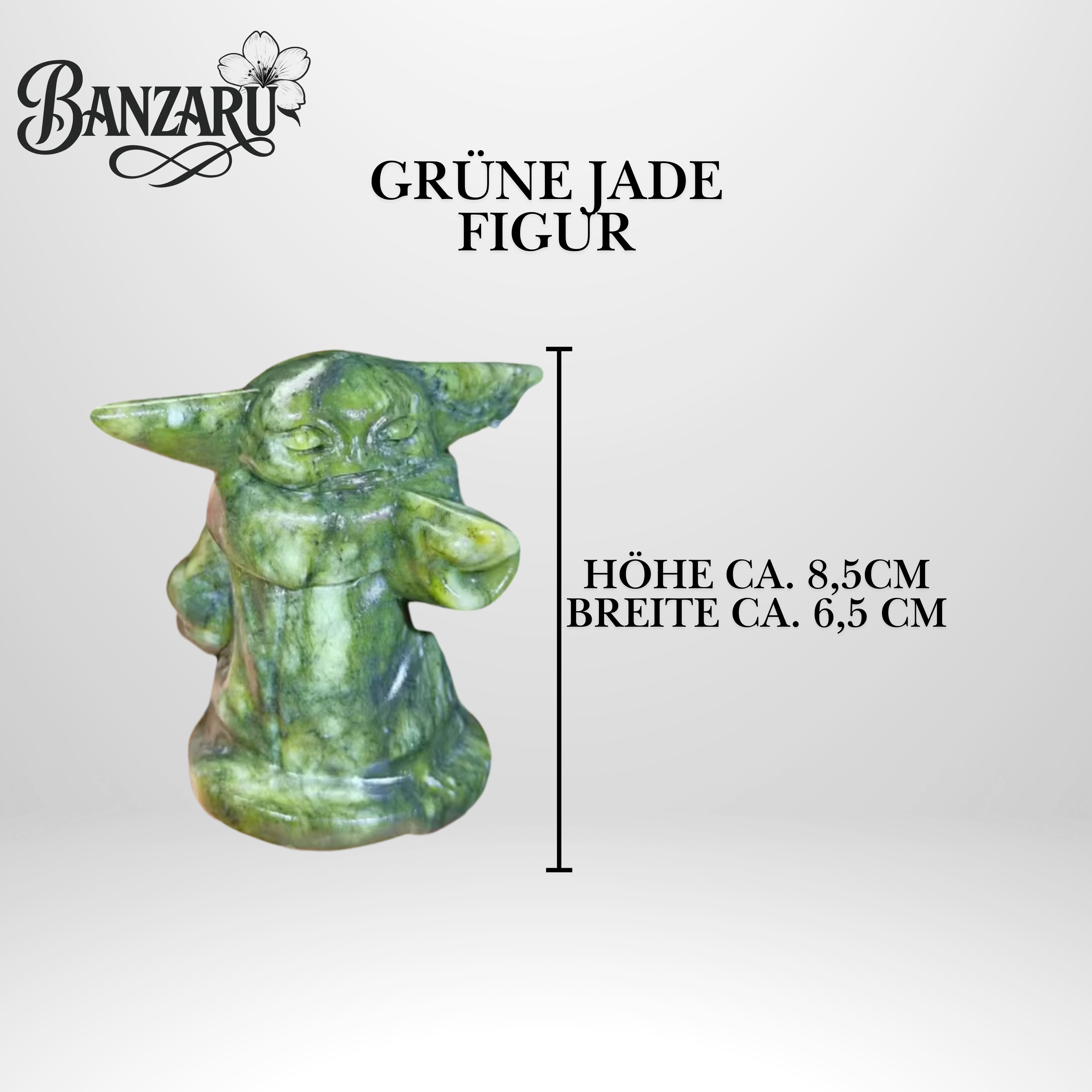 Grüne Jade Figur